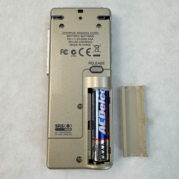 Olympus WS-310M Digital Voice Recorder USB 512MB SRS WOW Sound Silver Compact - Picture 4 of 13